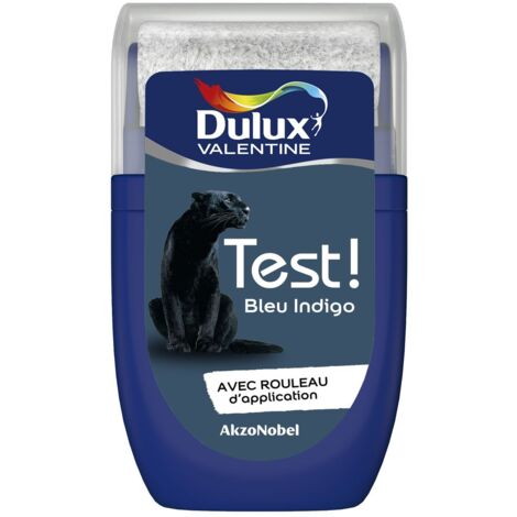 Testeur couleur Bleu Indigo 30 mL - Peinture Dulux Valentine