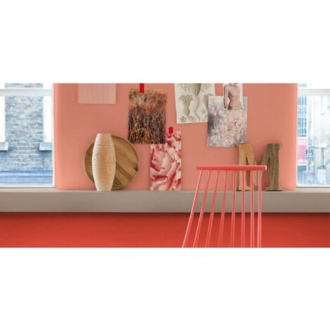 Peinture Crème De Couleur Satin Orange Sanguine 0,5 L - Dulux Valentine