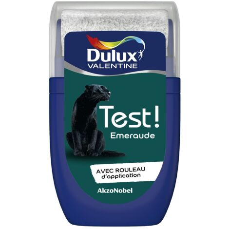 Testeur couleur Emeraude 30 mL - Peinture Dulux Valentine