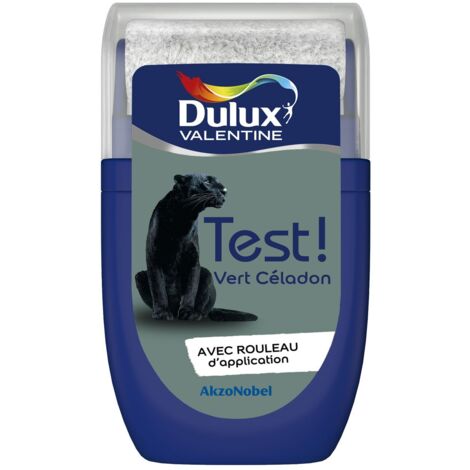 Testeur couleur Vert Céladon 30 mL - Peinture Dulux Valentine