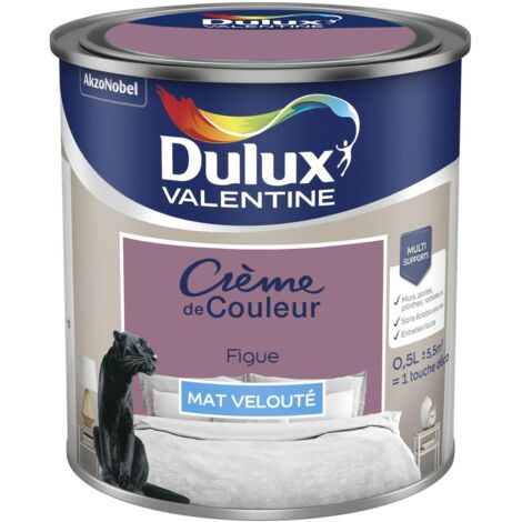 Peinture Crème De Couleur Mat Figue 0,5 L - Dulux Valentine