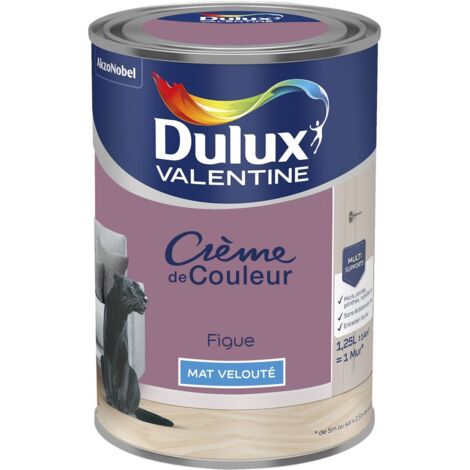 Peinture Crème De Couleur Mat Figue 1,25 L - Dulux Valentine