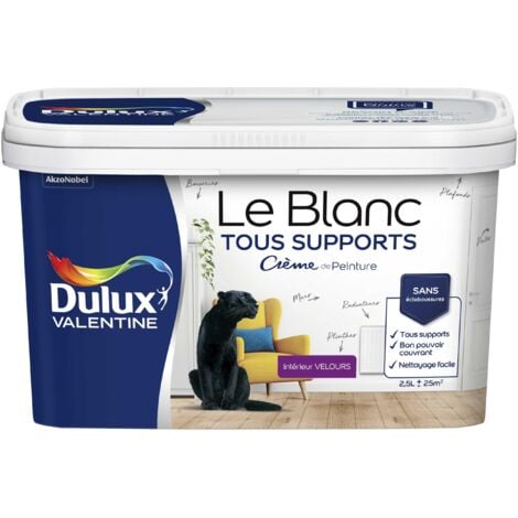 Peinture murs et plafonds Sikkens 1L Blanc mat - Manubricole