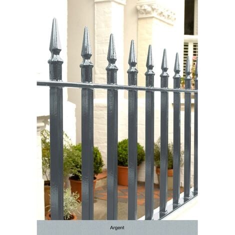 Peinture Direct Sur Rouille Laqué Argent 2,5 L - Hammerite
