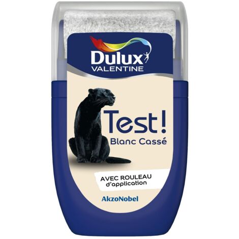 Testeur couleur Blanc Cassé 30 mL - Peinture Dulux Valentine