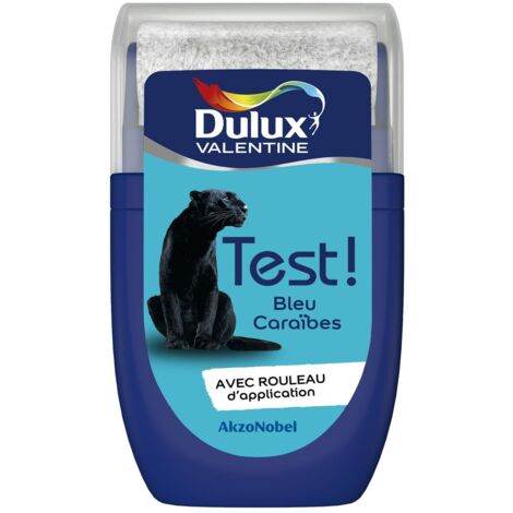 Testeur couleur Bleu Caraïbes 30 mL - Peinture Dulux Valentine