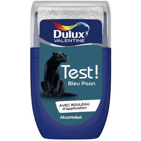 Testeur couleur Bleu Paon 30 mL - Peinture Dulux Valentine