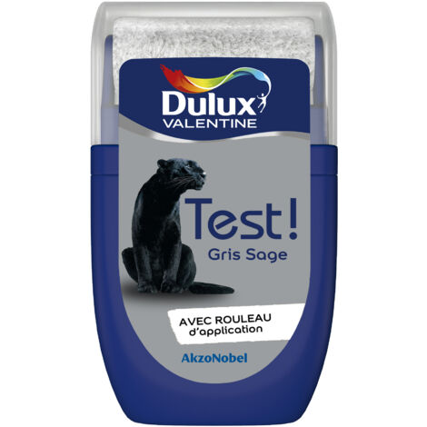Testeur couleur Gris Sage 30 mL - Peinture Dulux Valentine