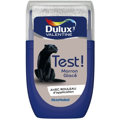Testeur couleur Marron Glacé 30 mL - Peinture Dulux Valentine