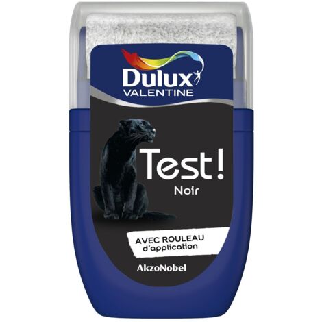 Testeur couleur Noir 30 mL - Peinture Dulux Valentine