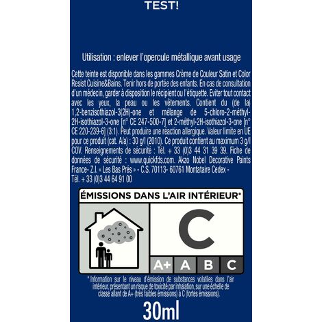 Testeur couleur Nude 30 mL - Peinture Dulux Valentine