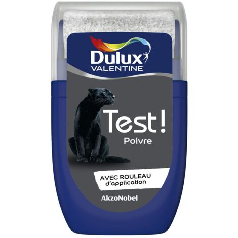 Testeur couleur Poivre 30 mL - Peinture Dulux Valentine