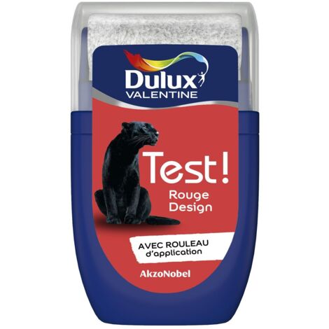 Testeur couleur Rouge Design 30 mL - Peinture Dulux Valentine