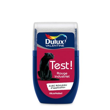 Testeur couleur Rouge Industriel 30 mL - Peinture Dulux Valentine