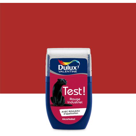 Testeur couleur Rouge Industriel 30 mL - Peinture Dulux Valentine