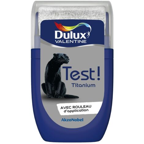 Testeur couleur Titanium 30 mL - Peinture Dulux Valentine