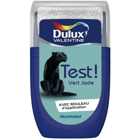 Testeur couleur Vert Jade 30 mL - Peinture Dulux Valentine