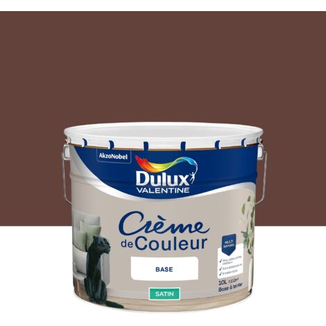 Peinture Crème De Couleur Satin Truffe Gourmande 10L - Dulux Valentine