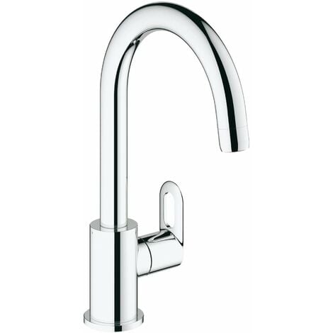 Grohe BauLoop - Robinet de cuisine pour eau froide ou préalablement mélangée, chrome 31222000