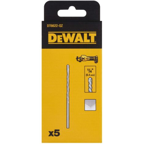 DeWALT Accessoires - Outil de découpe pour plaques de plâtre 6,4 mm, 5 pcs DT6622