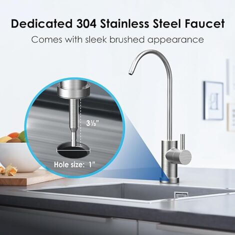 Sous les systèmes de filtration d'eau d'évier de , cachez-les sous le comptoir | Water Filters Ltd