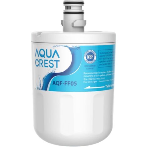 Aquacrest 5231JA2002A Refrigerator Water Filter, Replacement for LG® LT500P®, WSL-1, WF-290, ADQ72910902, ADQ72910901, 5231JA2002B, Kenmore GEN11042FR-08, GEN11042F-08, 46-984490, package may vary (1) (1/5)