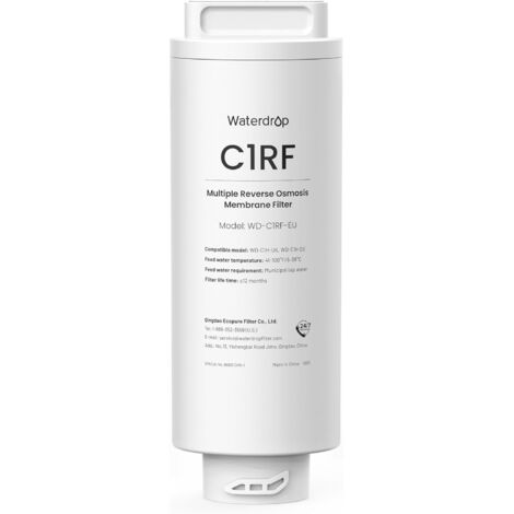 Waterdrop WD-C1RF Filter Replacement for WD-C1H CoreRO System, 12 Month Life (1/5)