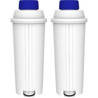 Waterdrop Filtres à Café, Remplacement pour Filtre à Eau De'Longhi® DLSC002, Compatible avec les Machines à café et Expresso De'Longhi® Magnifica® S, Eletta® Explorer, Dinamica® et la Série ECAM (2)