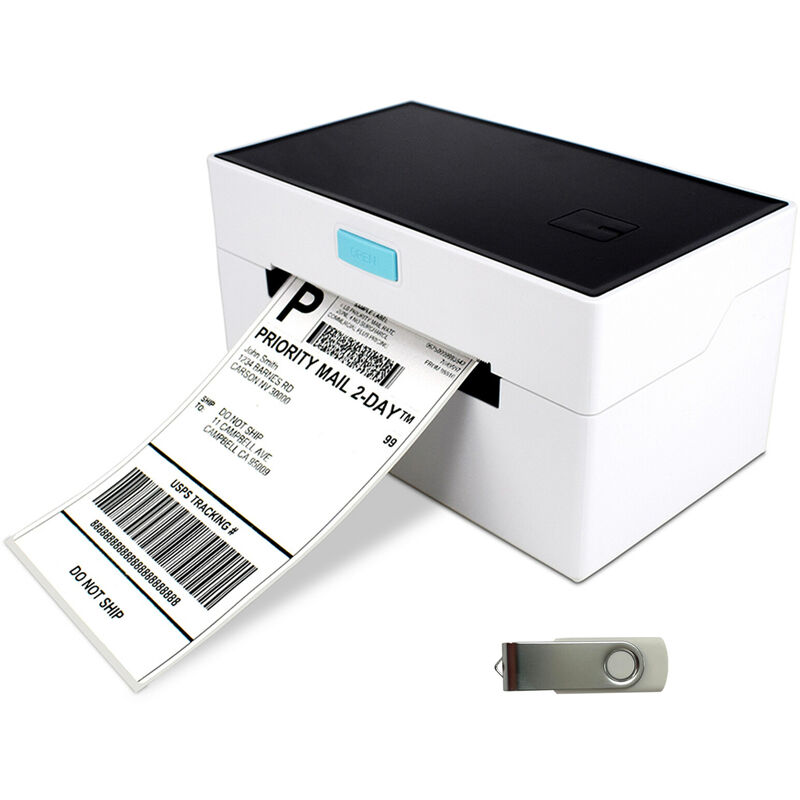 Impression thermique directe 4x6 d'étiquettes d'imprimante d'impression d'autocollant  d'emballage d'expédition