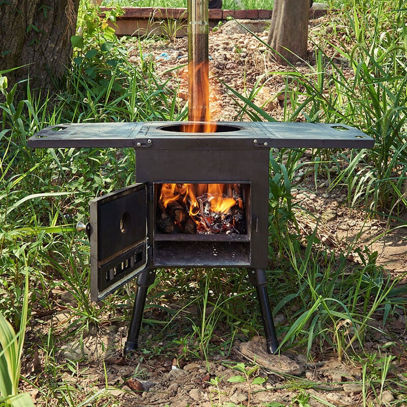 Réchaud à bois de chauffage américain pour villa, poêle à feu de