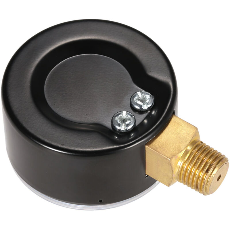 Manomètre Pression Eau 0-3 Bar - 1/4 BSPT, Laiton, 53 Mm, Pour Filtre Piscine, Spa, Aquariums, étangs