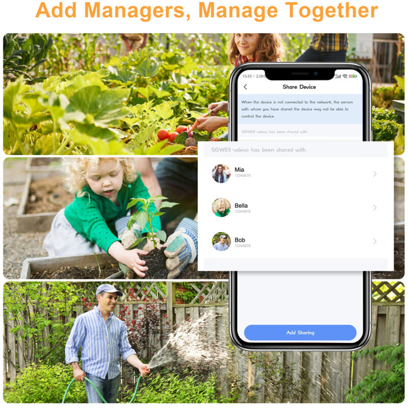Tuya Wifi Jardinage Irrigation Automatique