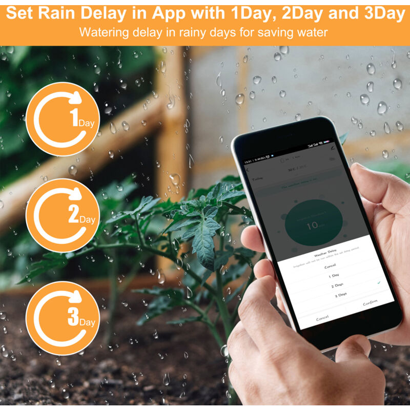 Tuya Wifi Jardinage Irrigation Automatique