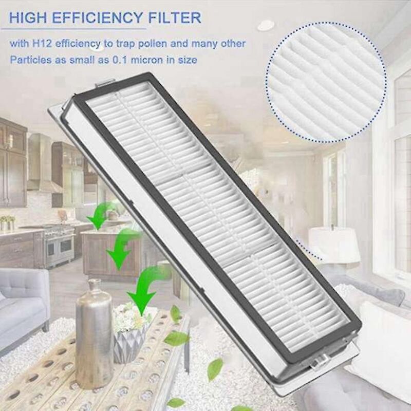 Kit de remplacement 16 pièces pour aspirateur robot Dreame W10/w10 Pro