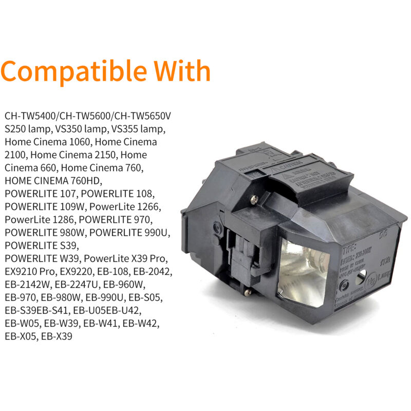 Convient pour Epson ELPLP96 CH-TW5200CB-S03 97H W42/41 S05 X05 575W