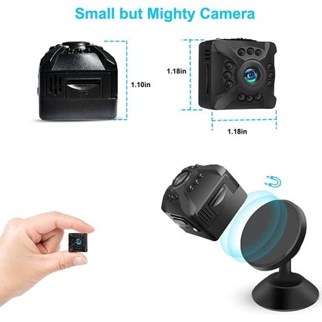 BUTY-Mini caméras Espion cachées caméra de sécurité à Domicile