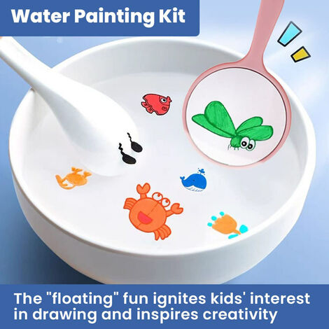 Ensemble de peinture à l'eau pour enfants, stylo à encre flottante