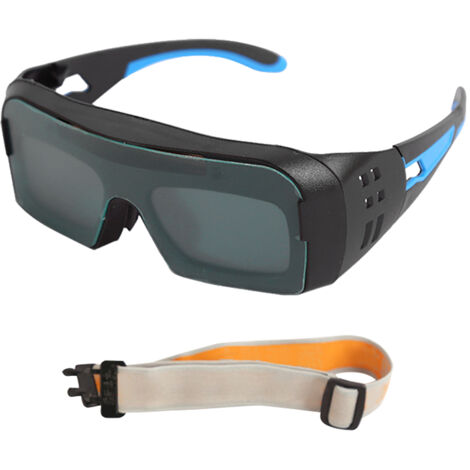 Lunettes De Soudage à Obscurcissement Automatique Topyond - Teintes 8/9, Réponse 0,1 Ms, Solaire - Protection UV/étincelles