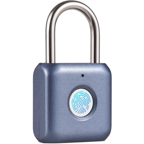 Cadenas à Empreinte Digitale USB Rechargeable - Étanche IP55, 20 Empreintes - Pour Bagages, Casiers, Gym - 10