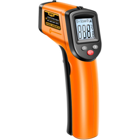 Thermomètre Frontal Infrarouge Sans Contact SANICO - Mesure Précise En 1 Sec, Mémoire 32 Valeurs, Alarme Fièvre - 10