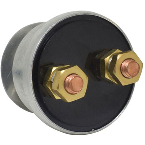 Interrupteur De Déconnexion Batterie Fastronix Double Pôle 180A - 4 Postes, Laiton, Pour Compétition.