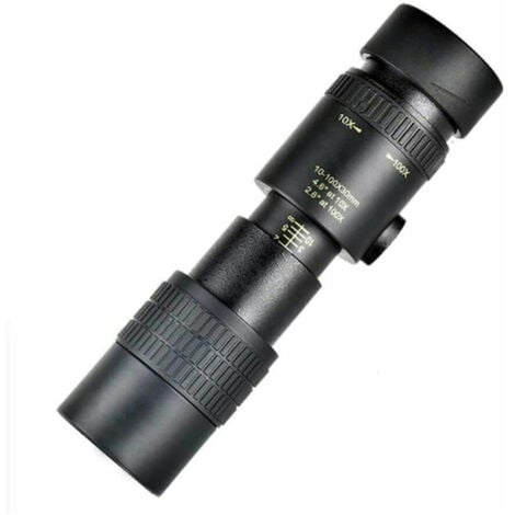 Monoculaire 10-300x40 Mm MUCH - Zoom Haute Puissance, étanche, Prisme BK4 Pour L'observation Longue Distance