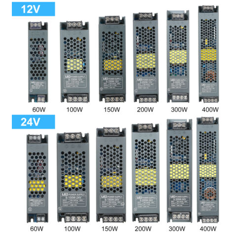 Alimentation Secteur 150W - Convertisseur AC 100-240V Vers DC 24V 6A - Module D'alimentation Commutée