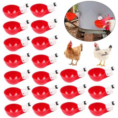 Mangeoire Poules 2 Kg, Abreuvoir Poules 3 L Et Pelle , Distributeur