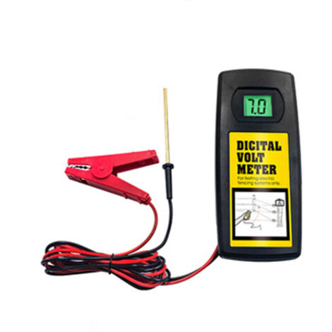 SJLERST Testeur De Clôture électrique 2000-12000V, Indicateur Lumineux Au Neon Pour Le Betail Ferme Jardin Pour Moutons Animaux Domestiques Et Chevaux 84651818