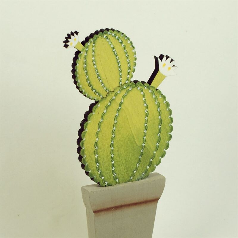 Signes Grimalt Figure di figura di Dumsa Vari cactus verdi 5x12x24cm 12694