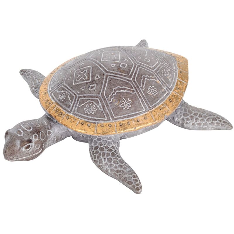 Signes Grimalt Figure di figura animale Figura di tartaruga Animali grigi  16x17x5cm 30089