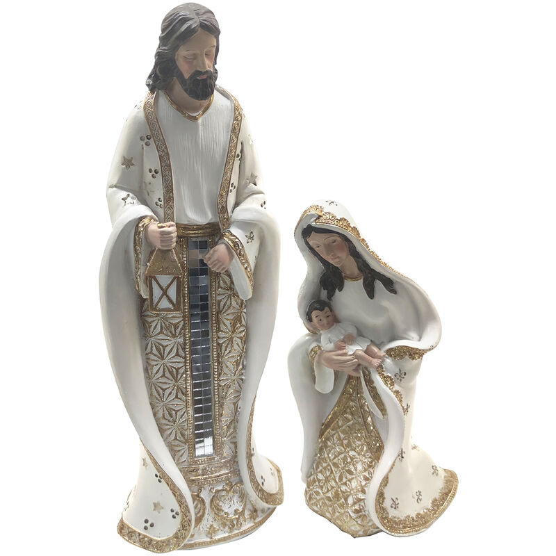 Signes Grimalt Birth Figure Gesù Natale Nascita bianca - 30x11x8cm