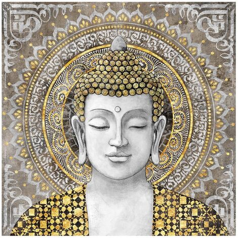 Signes Grimalt Tavolo da muro adorno Buddha Buddh Tabella 4x80x80cm 26672
