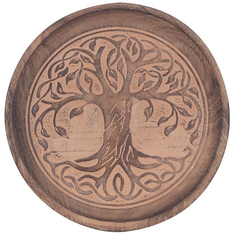 Vassoio decorativo in legno Colore marrone - RESERVED - 3590V-88X, vassoio decor